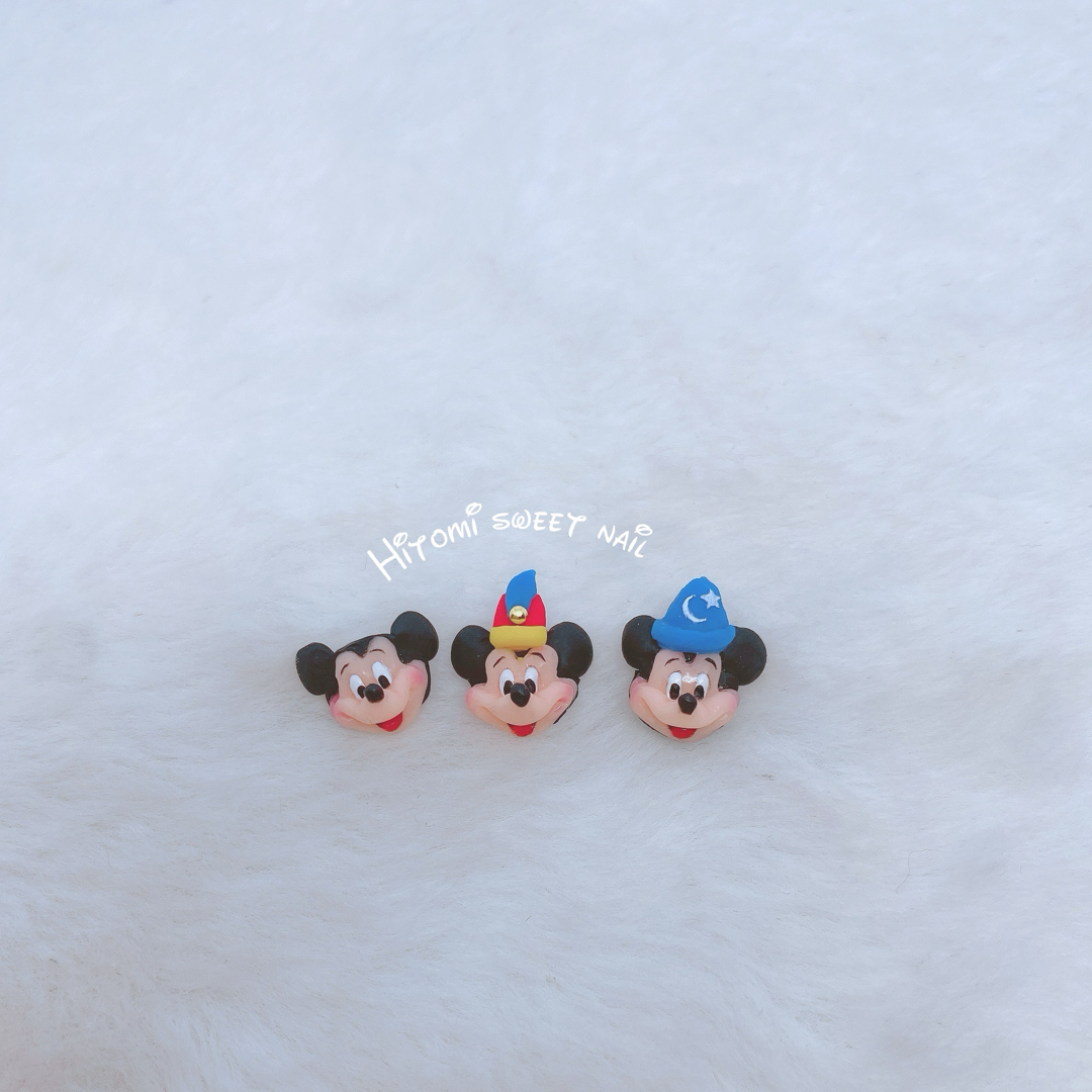 Disney - 3dミッキーネイルパーツの通販 by hitomi♡sweet♡nail