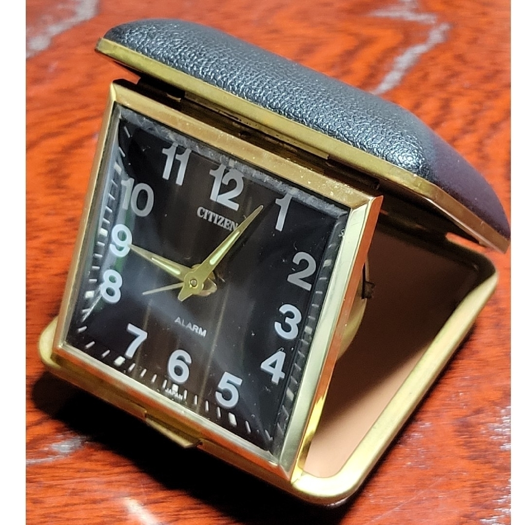 CITIZEN - 【昭和レトロ】 シチズン 手巻き式トラベル時計 アラーム