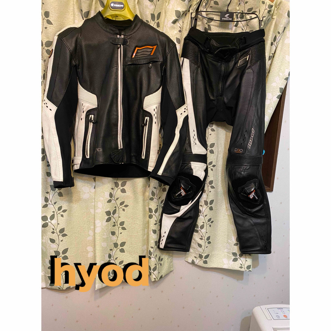 HYOD ヒョウドウ パンチングレザージャケット パンチングレザーパンツ