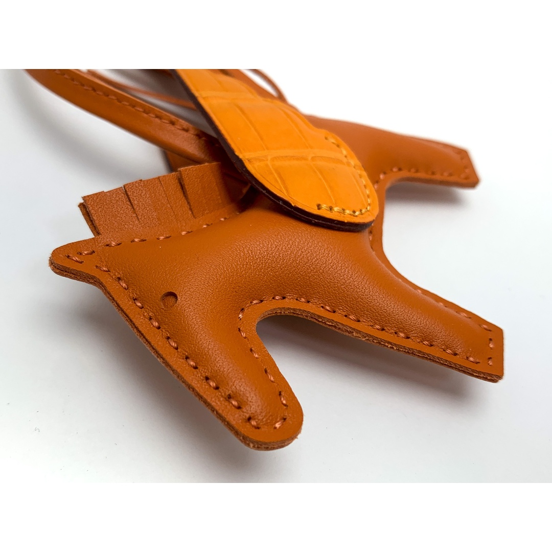 HERMES - HERMES エルメス クロコダイル ロデオチャーム ペガサスPM