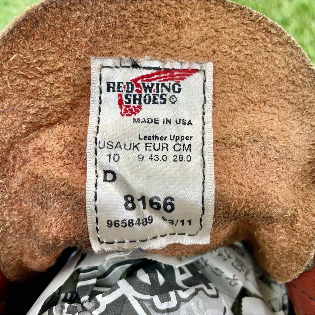 REDWING - 【安心品質0320】廃盤8166レッドウイング☆REDWING