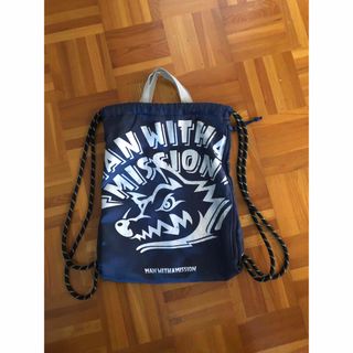 未使用品】MAN WITH A MISSION キッズヘッズバッグ フード付き 未使用