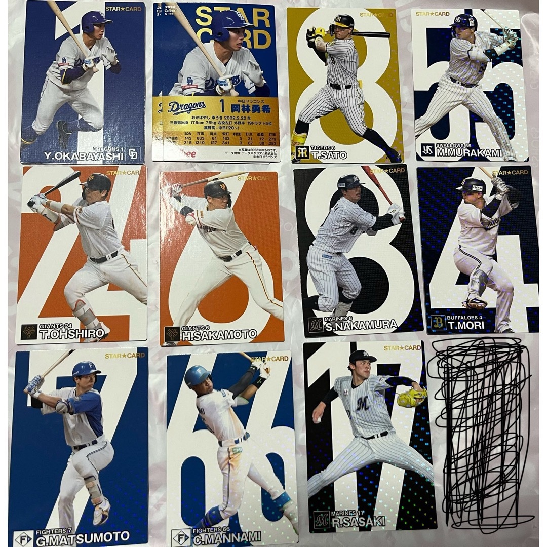 プロ野球 チップス 2024 キラカードの通販 by shi's shop｜ラクマ