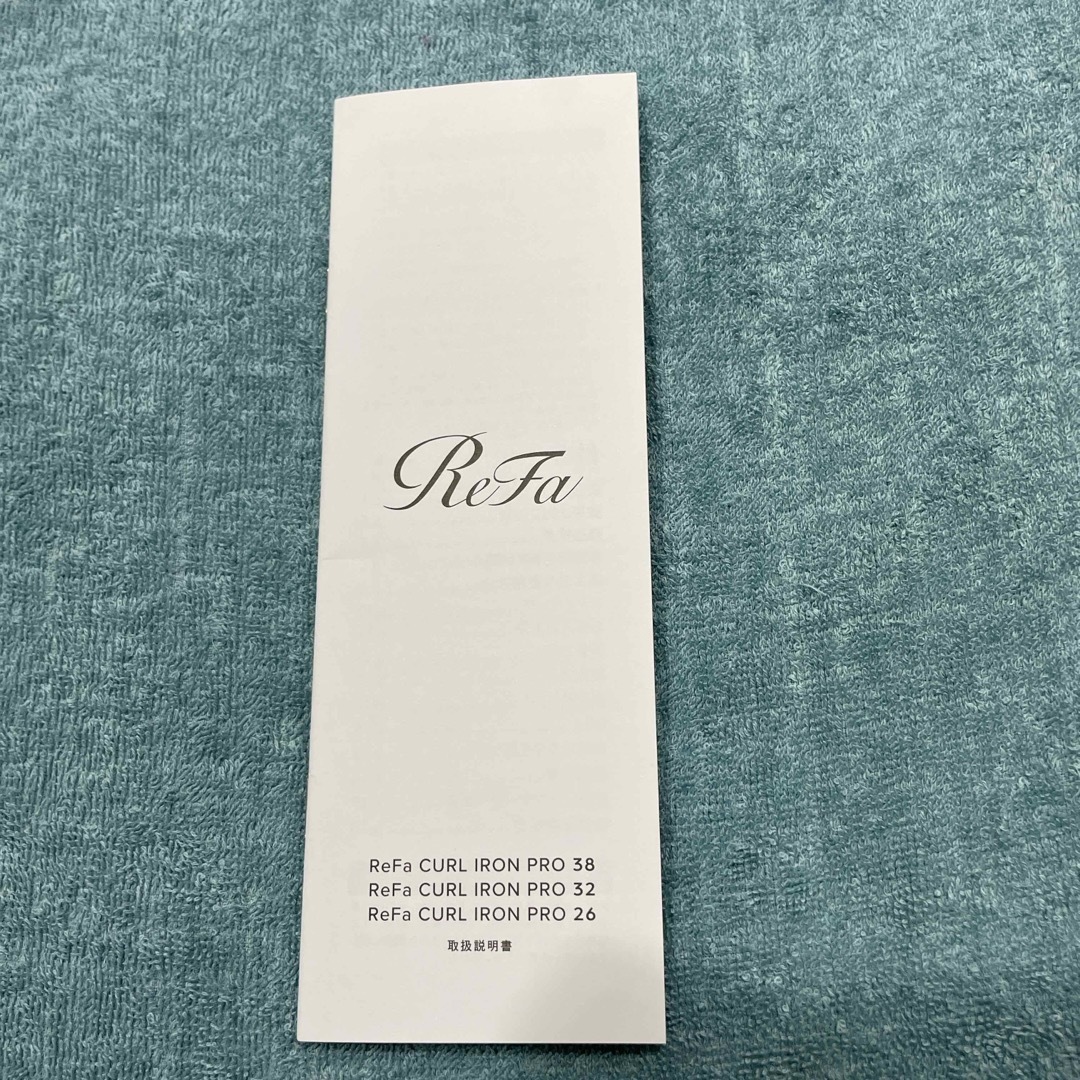 Refa リファ カールアイロンプロ 38mm ホワイトの通販 by ちょこもも's