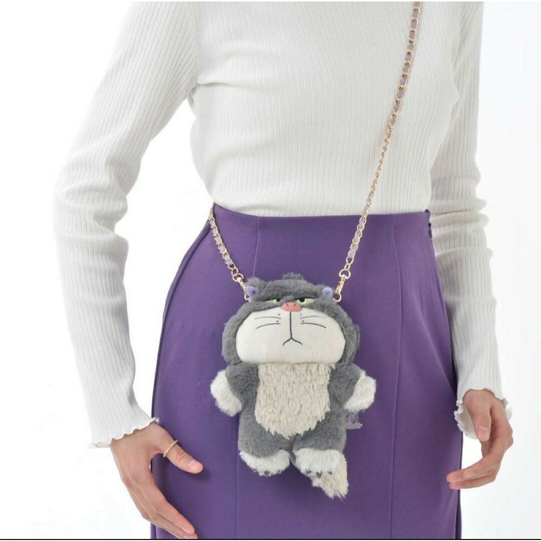 タグ付きディズニーストア ルシファー ポシェット Plush Pochetteの