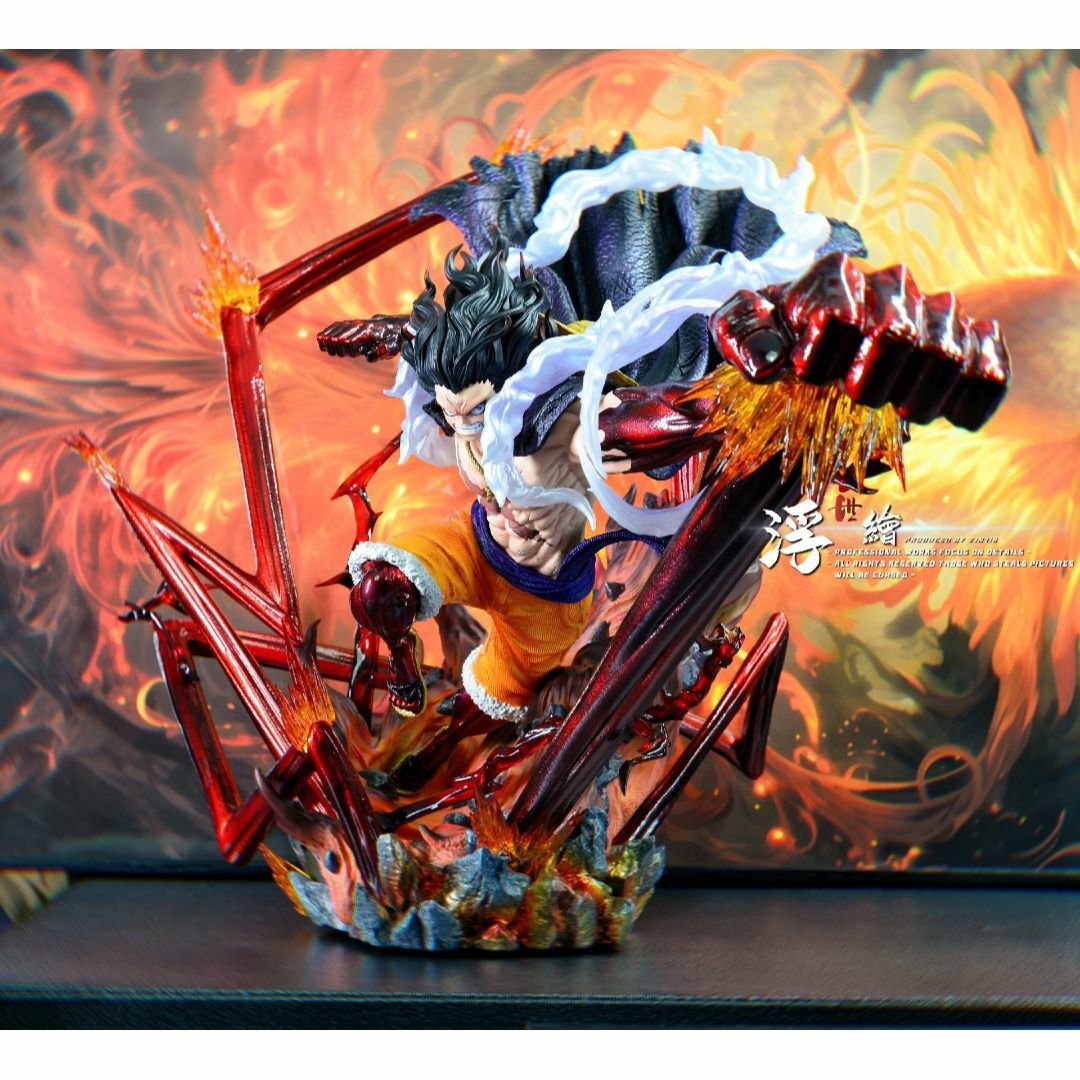 ワンピース ニカ ルフィ ギア4 スネイクマン フィギュア ガレージ