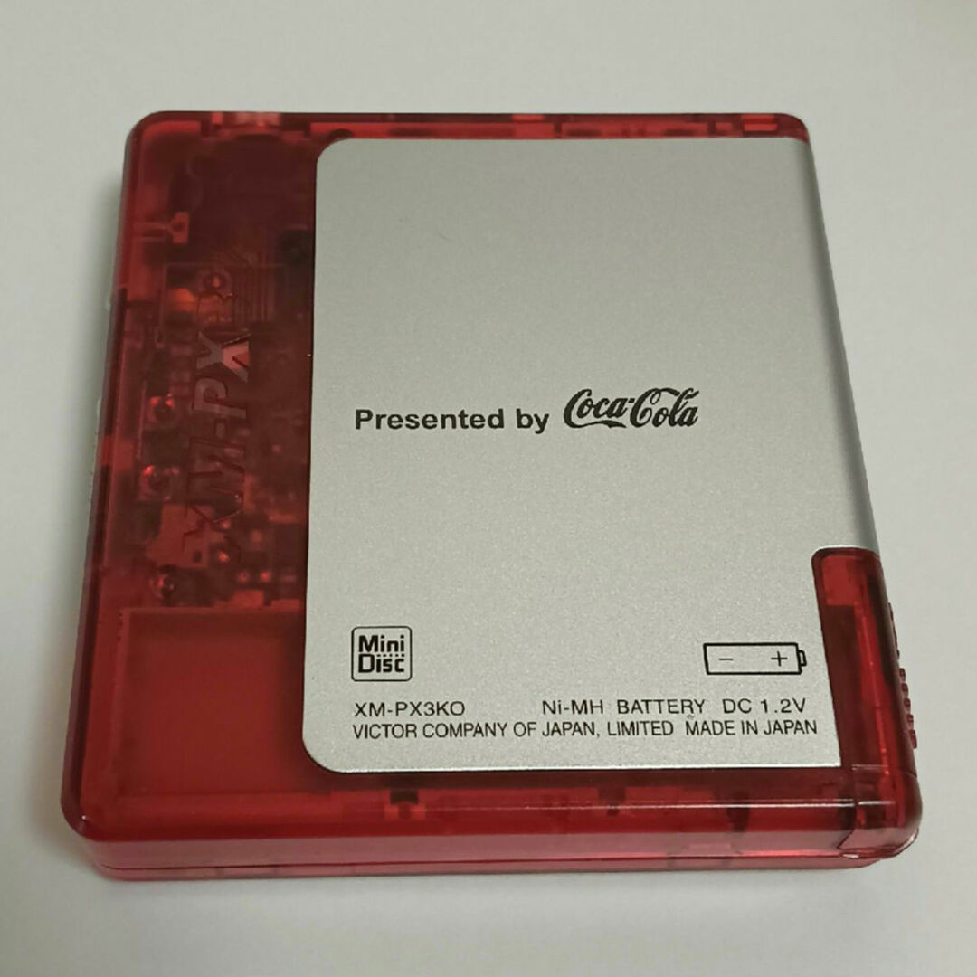 コカコーラ ファイナルファンタジー限定MDプレーヤー XM-PX3KOの通販