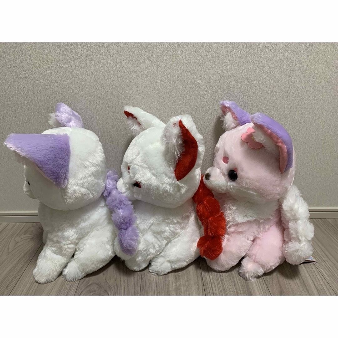 ちょコンとキツネ 九尾花夜行 ウルトラBIG 3種コンプリートセットの