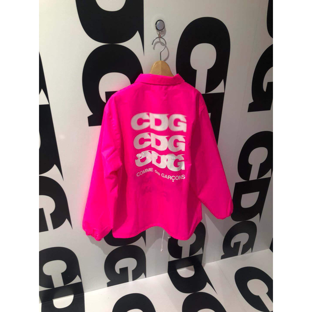 CDG（COMME des GARÇONS） - コムデギャルソンCDGコーチジャケット蛍光