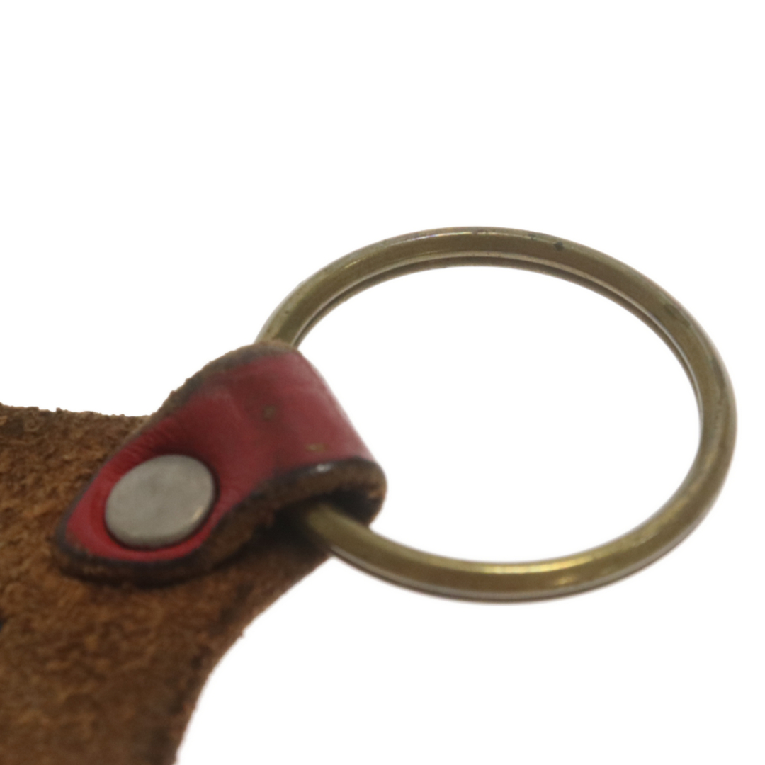 STOP LIGHT ストップライト スタッズレザーキーホルダー レッド
