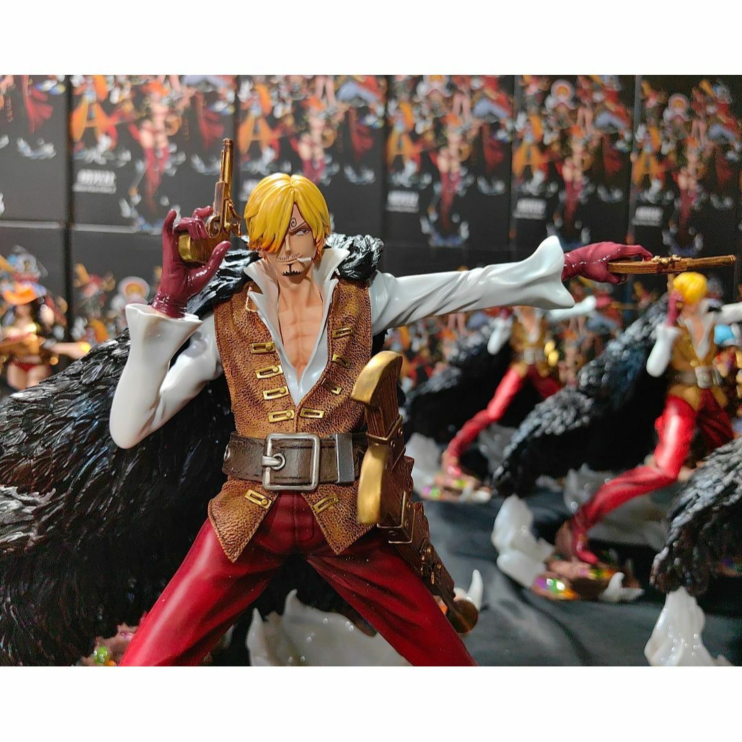 ワンピース コックサンジ ガレージキット フィギュア 塗装済み完成品の