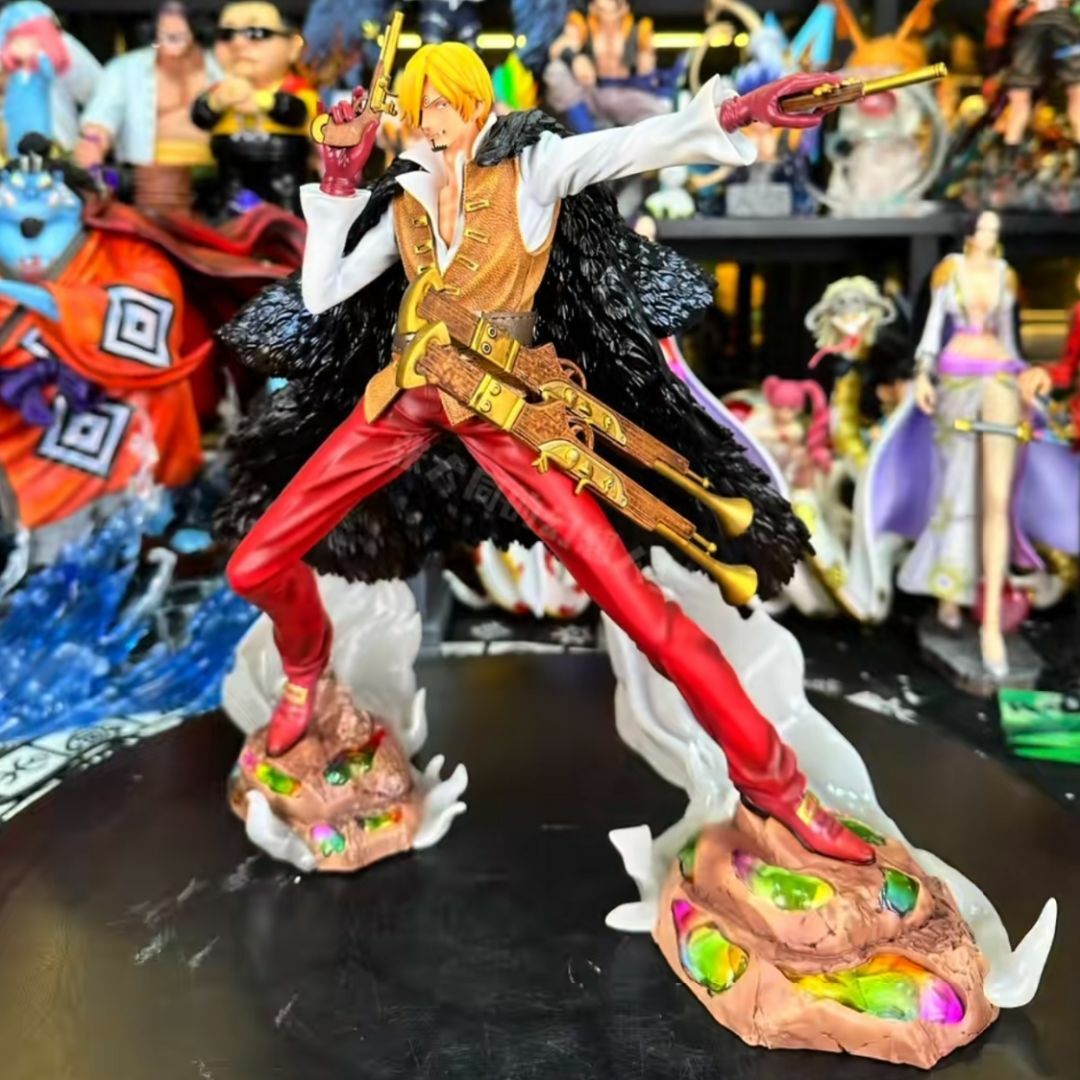 ワンピース コックサンジ ガレージキット フィギュア 塗装済み完成品の