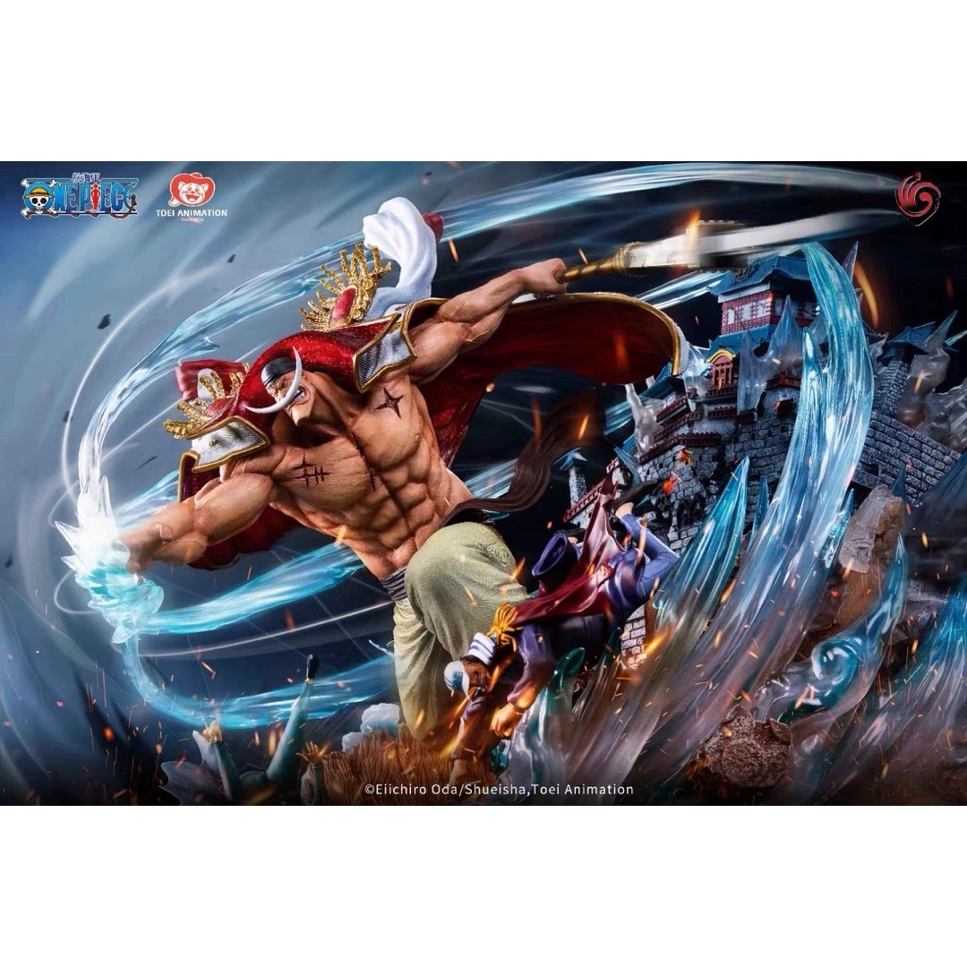 ONEPIECE 頂上戦争 白ひげ スタチュー ガレージキット フィギュアの