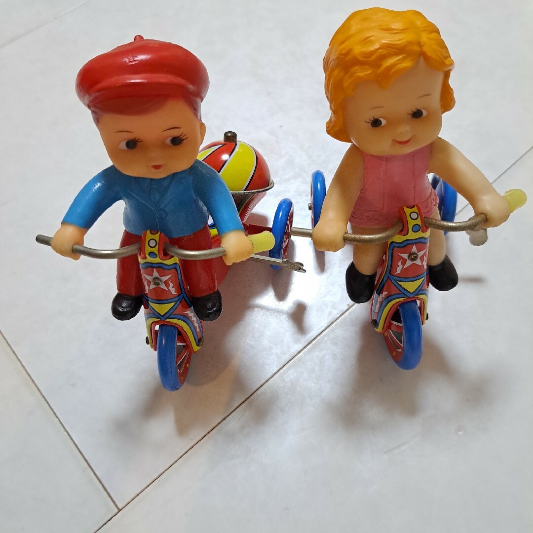 激レア! 昭和レトロ ブリキ 三輪車 男の子 女の子の通販 by お値下げ