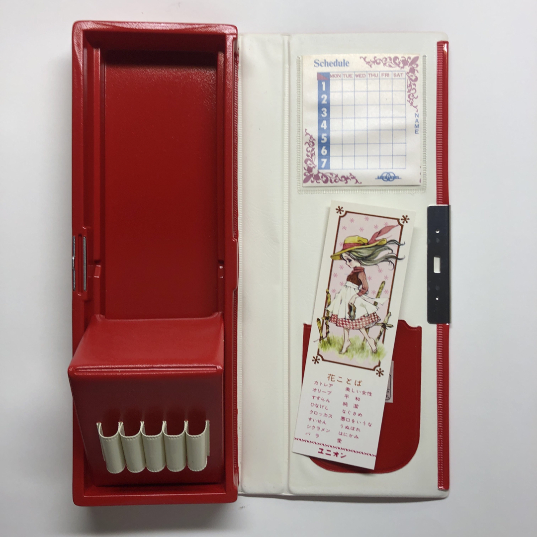 昭和レトロ 筆箱 美少女の通販 by yuki's shop｜ラクマ