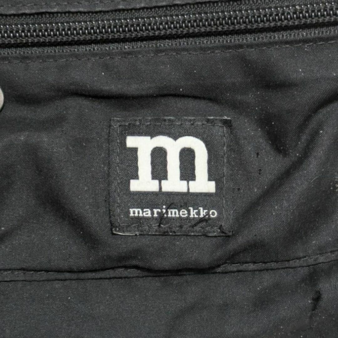 marimekko - marimekko ブラック ナイロン スマートトラベルバッグ