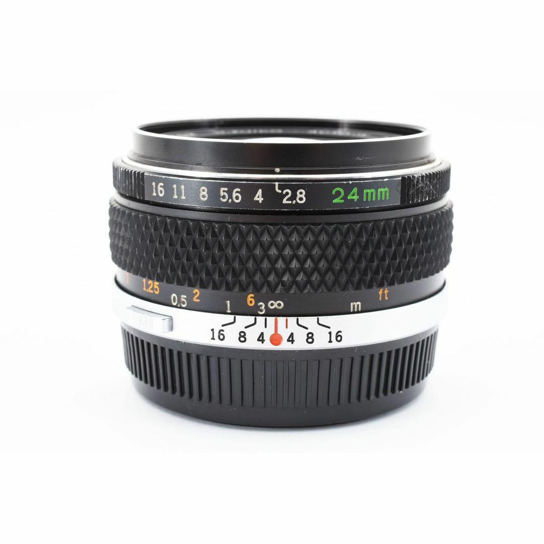 OLYMPUS H.ZUIKO AUTO- W 24mm F2.8 広角レンズ Olympus or Zuiko Auto