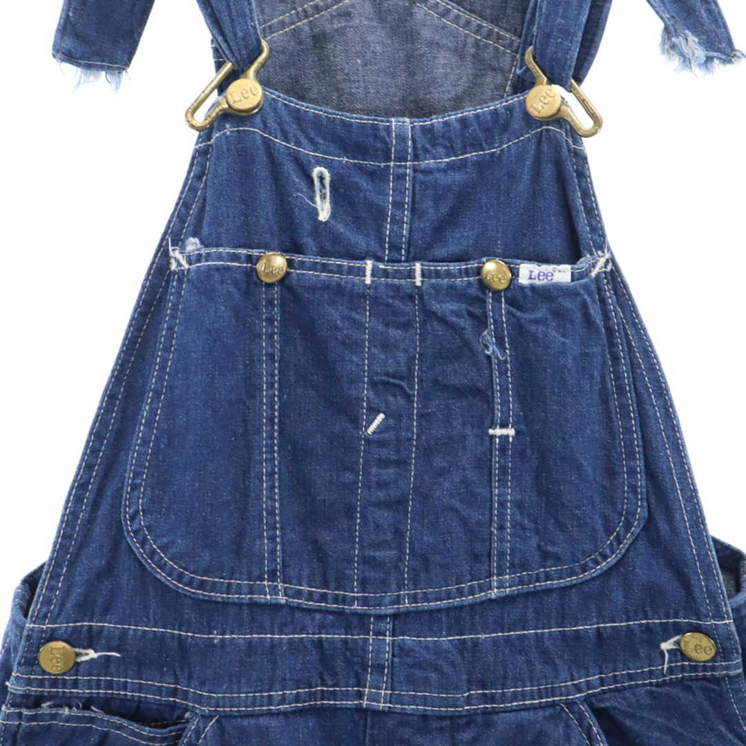 Lee - リー 80s USA製 ヴィンテージ デニム オーバーオール Lee ボタン