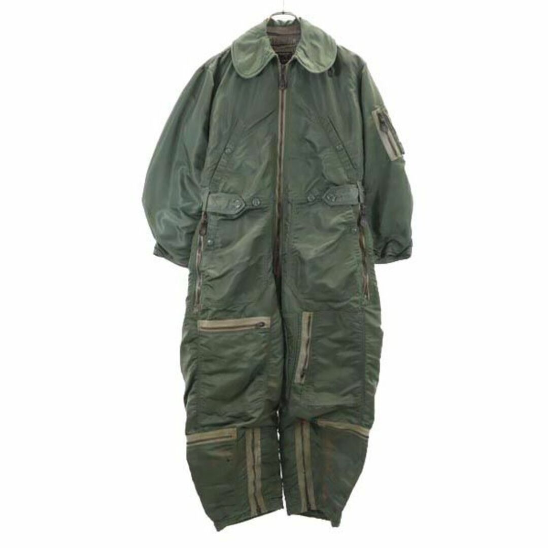 アメリカ空軍 60s DSA CWU-1/P 長袖 つなぎ SML カーキグリーン USAF