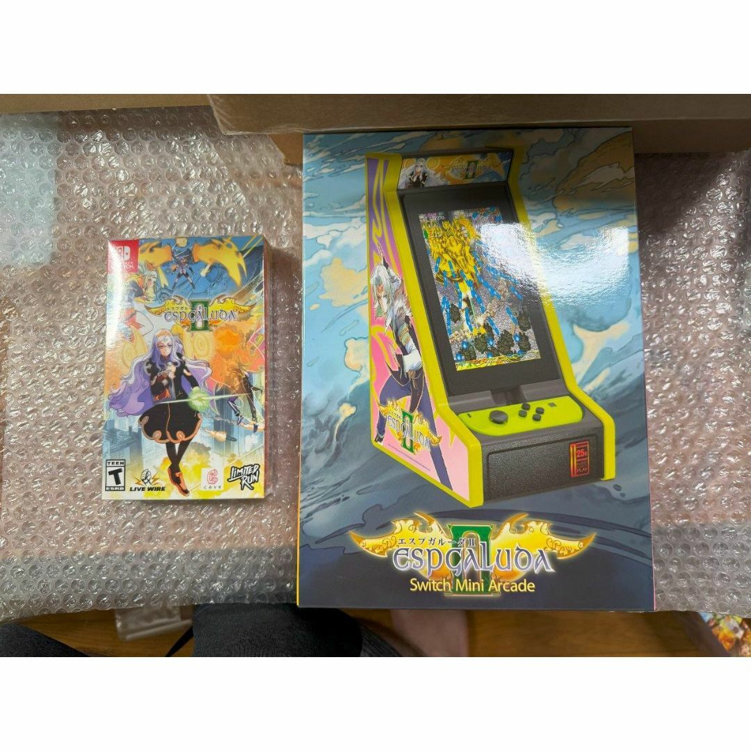 SW エスプガルーダ II 北米スチールブック版+アーケードレプリカ 新品