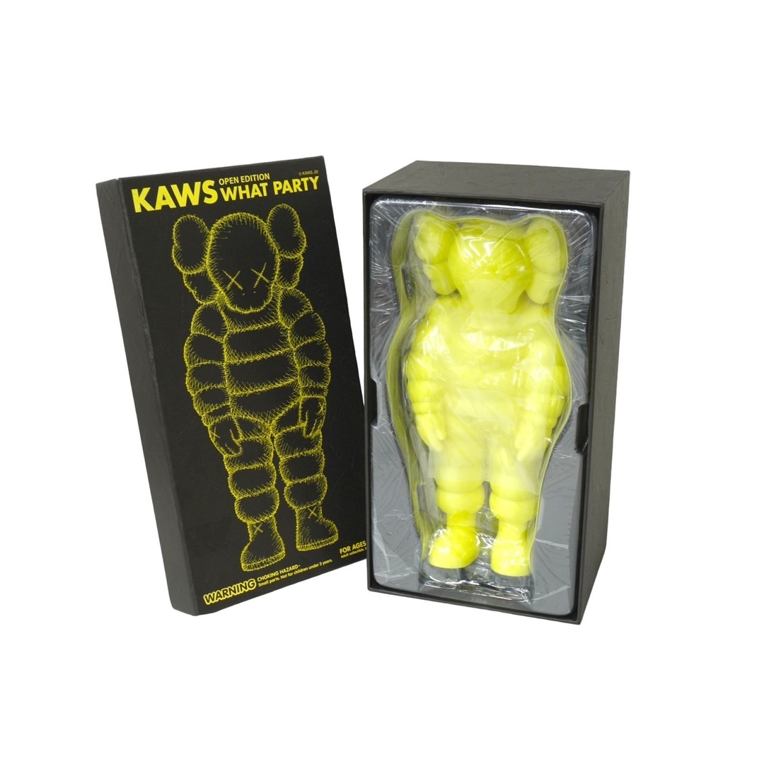 KAWS ORIGINALFAKE トウィティー 黄色 カウズ メディコムトイ KAWS