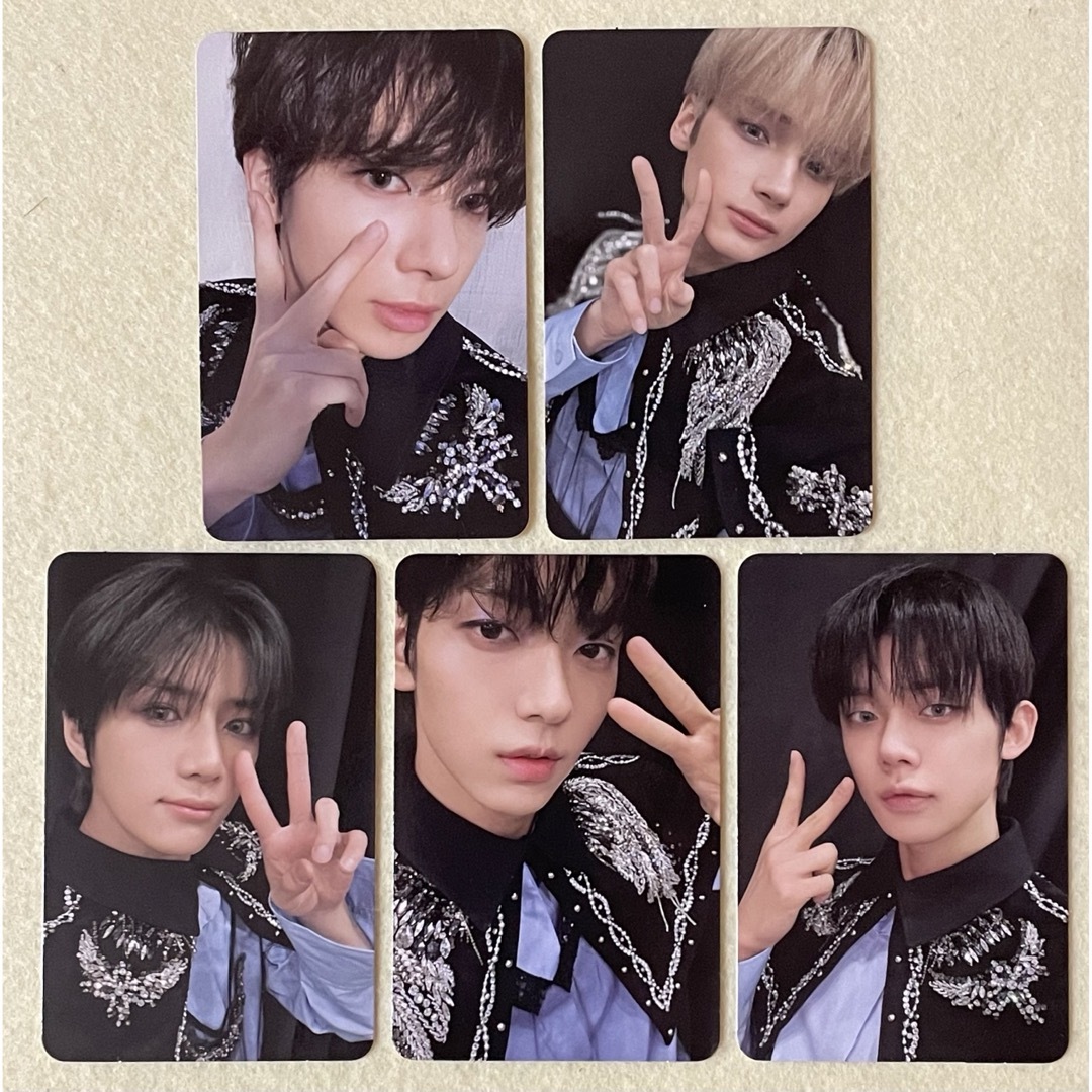 txt トレカ アンケート FC 限定 特典 抽選 ボムギュ スビン ヨンジュン