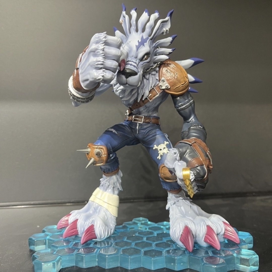 デジモンアドベンチャー ワーガルルモン フィギュア PVC製品 ガレージ