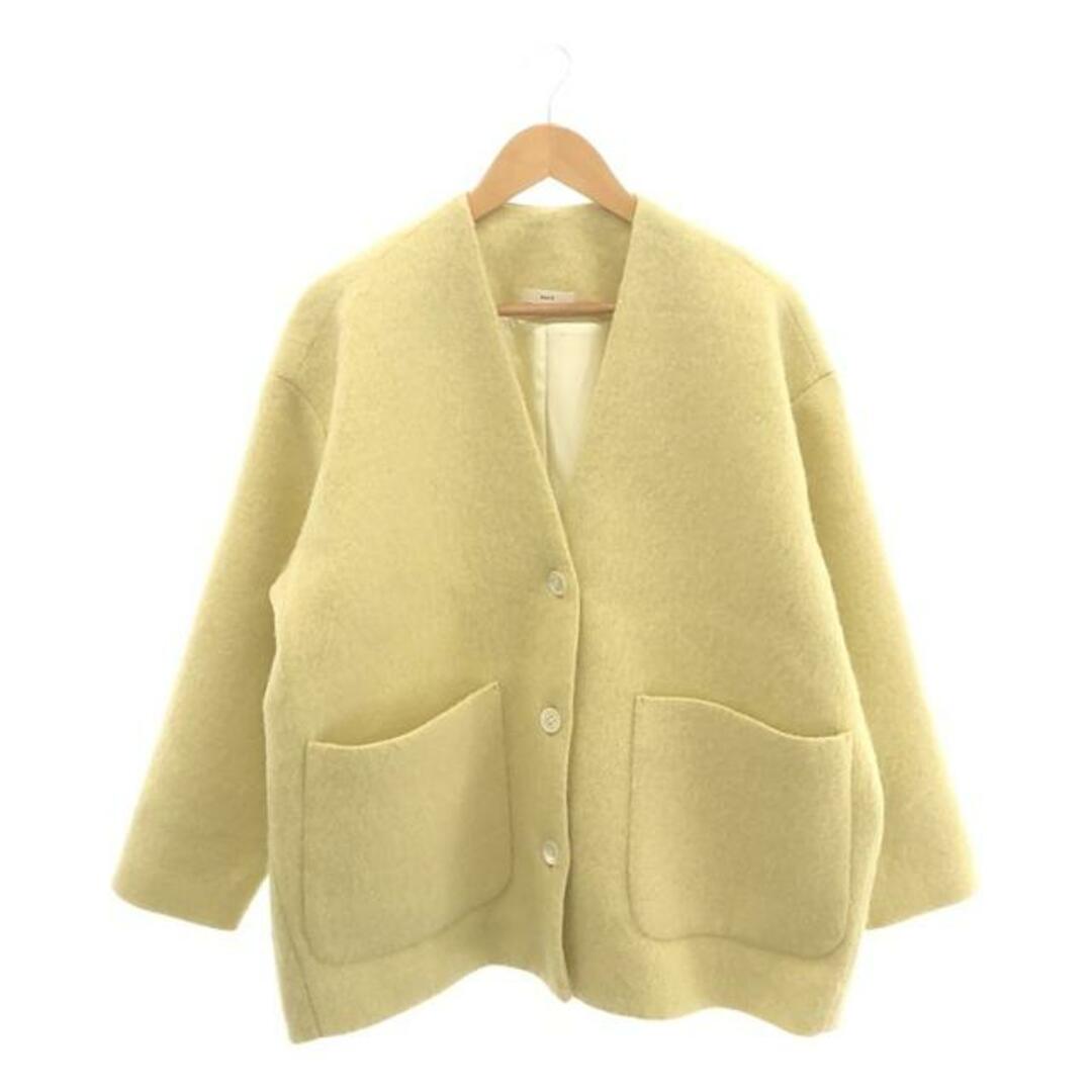 美品】 yori / ヨリ | ウールモヘア シャギージャケット | F