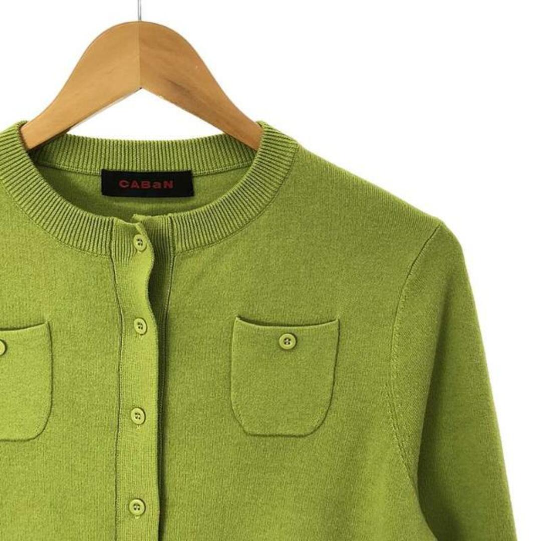 美品】 CABaN / キャバン | クルーネック カシミヤボタンカーディガン