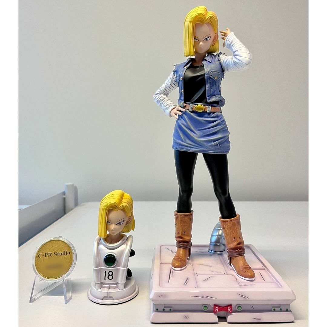 ドラゴンボール 人造人間18号 ガレージキット フィギュア 1/6スケール