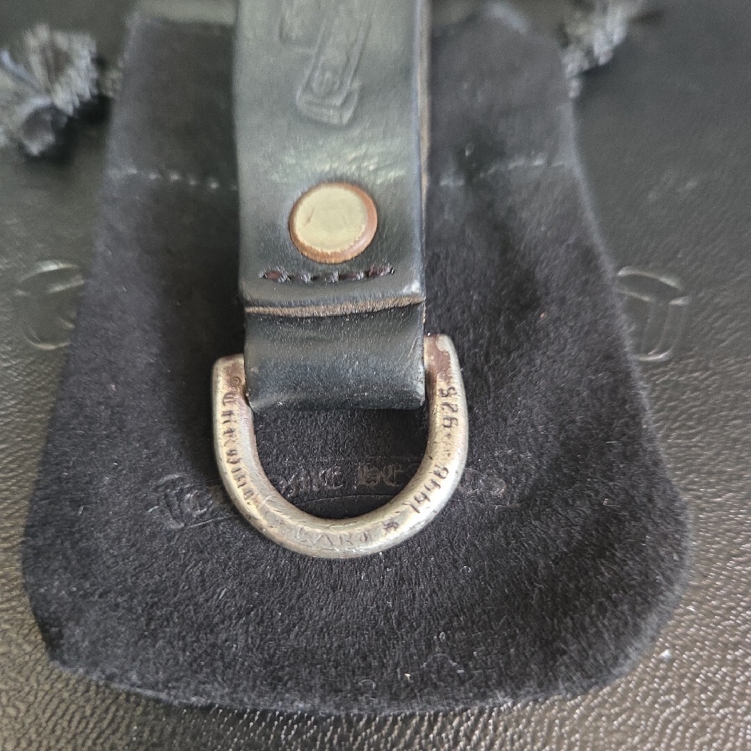 Chrome Hearts - クロムハーツ ベルトループ Dリング レザー