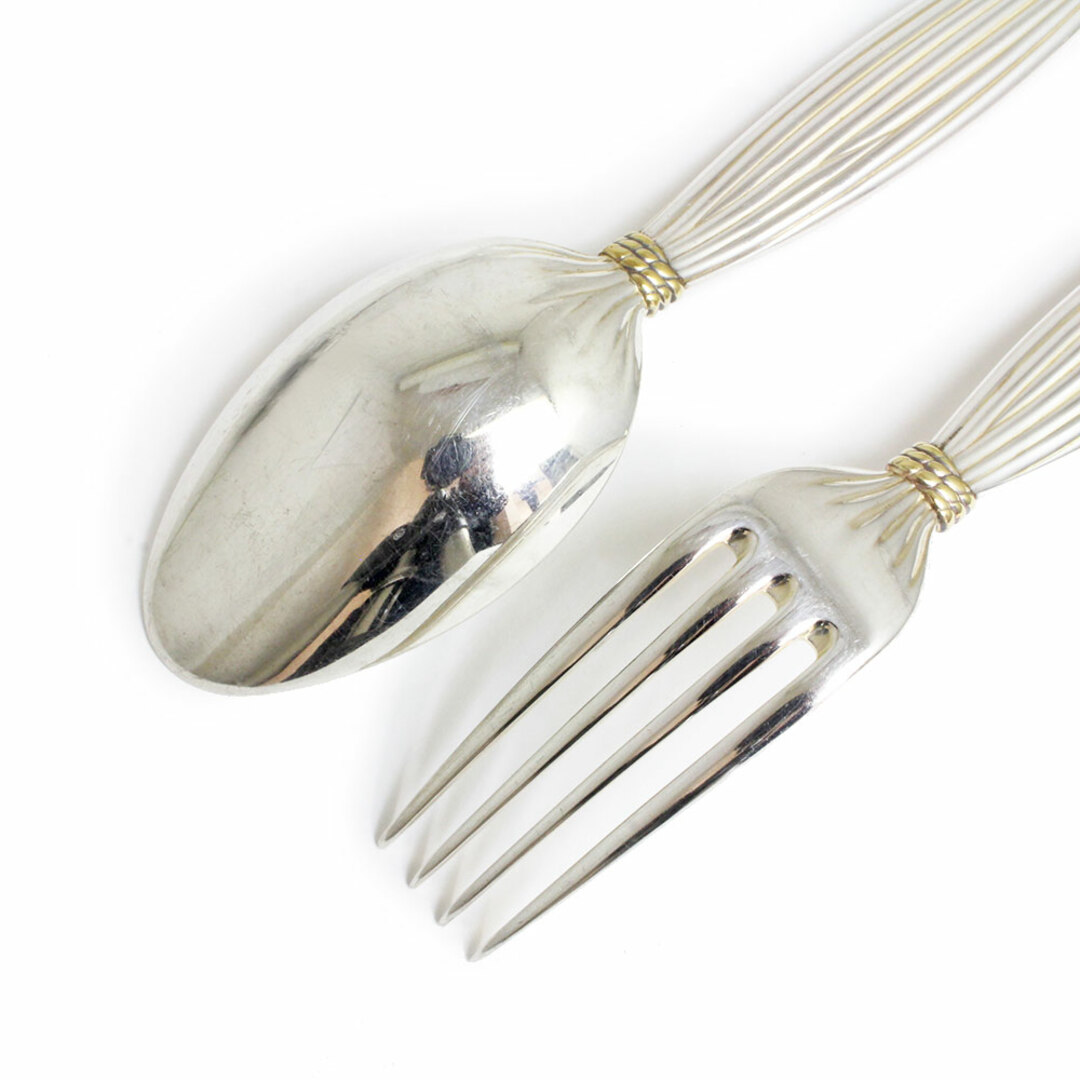 新品食器【HERMES】エルメスフォーク＆スプーンカトラリー2点