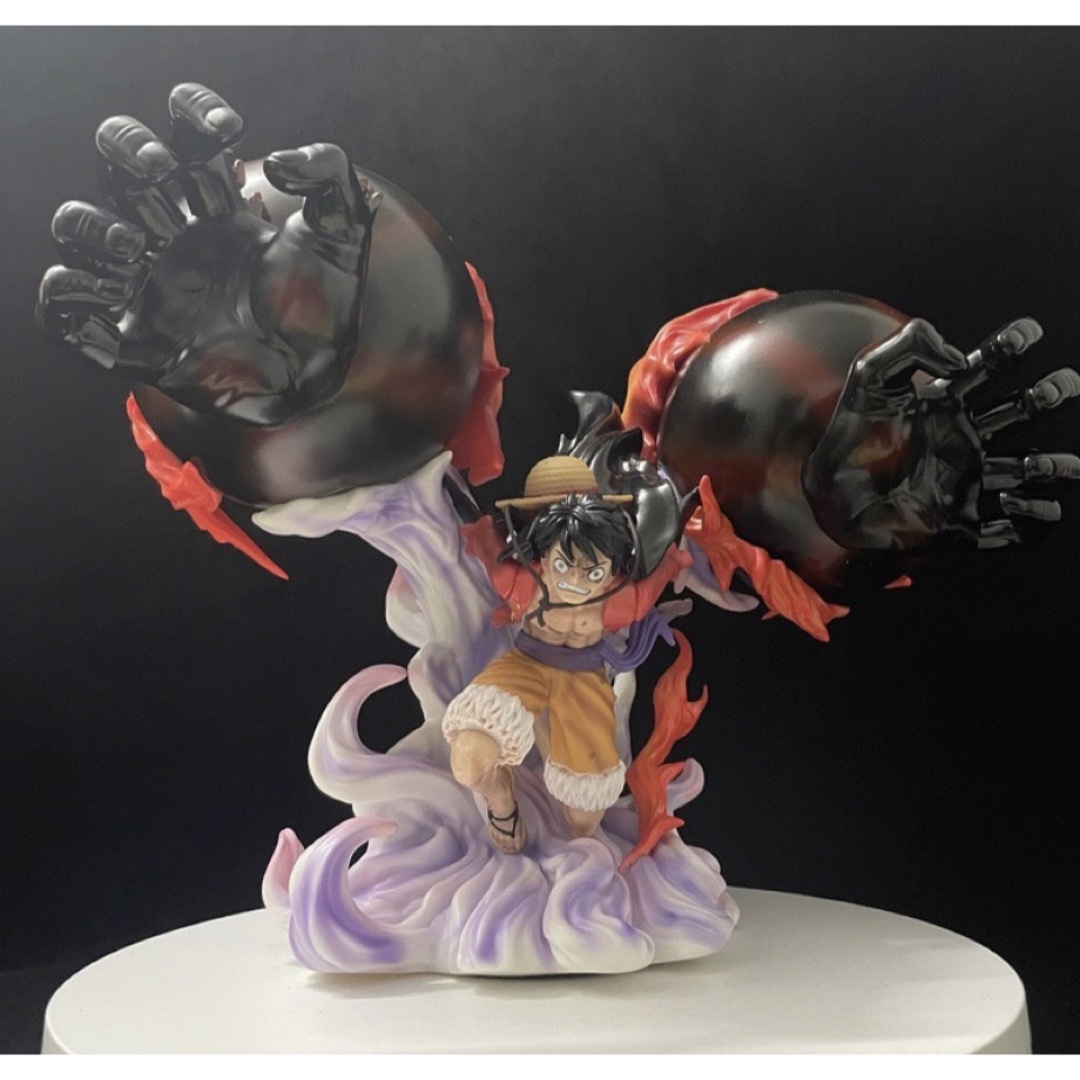 ワンピース POP ルフィフィギュア PVC製品 ガレージキットの通販 by