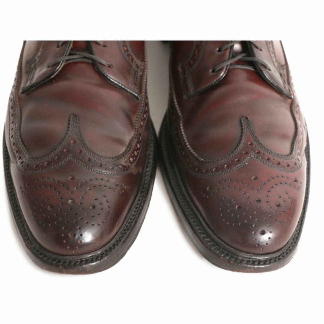 コードバン 60s USA製 フローシャイム インペリアル ウイングチップ