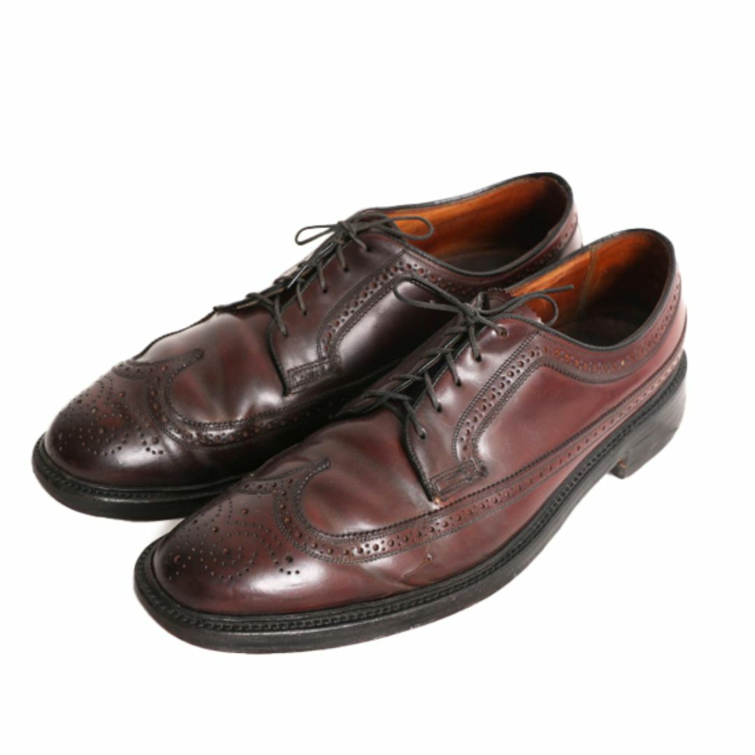 コードバン 60s USA製 フローシャイム インペリアル ウイングチップ