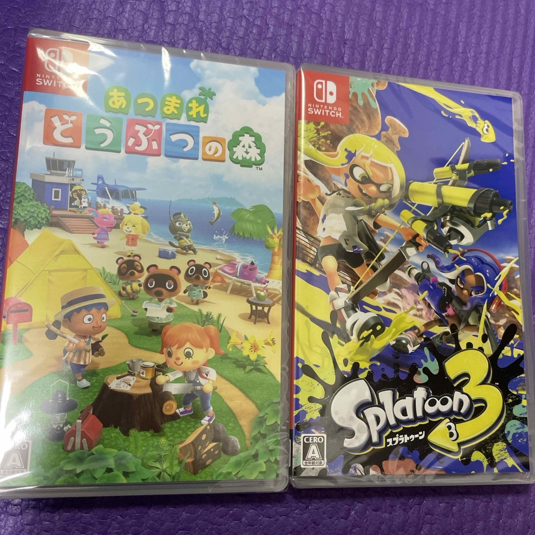Switch あつまれどうぶつの森 知恵のかりもの 桃太郎電鉄 スプラ