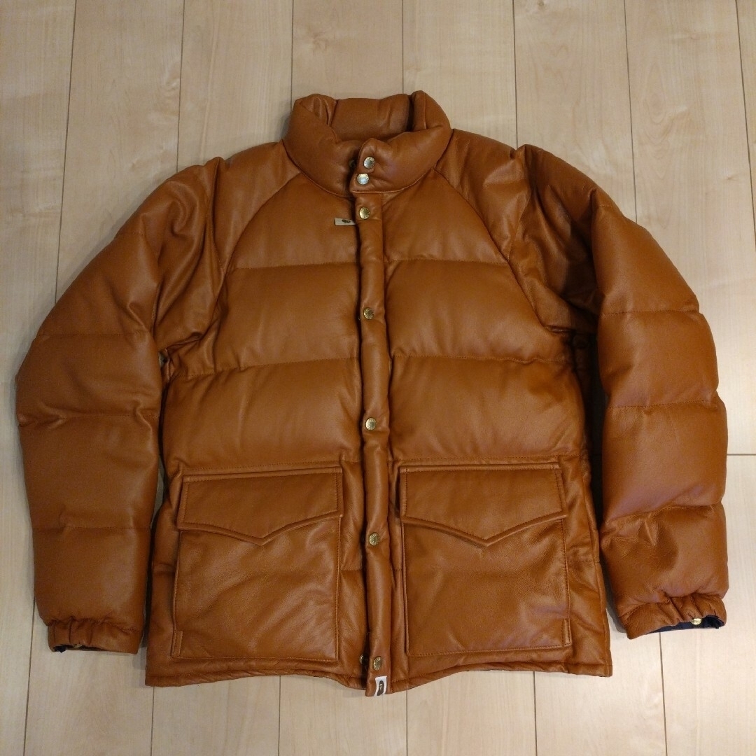 A BATHING APE - キムタク着 LEATHER CLASSIC DOWN 15th EDITIONの通販