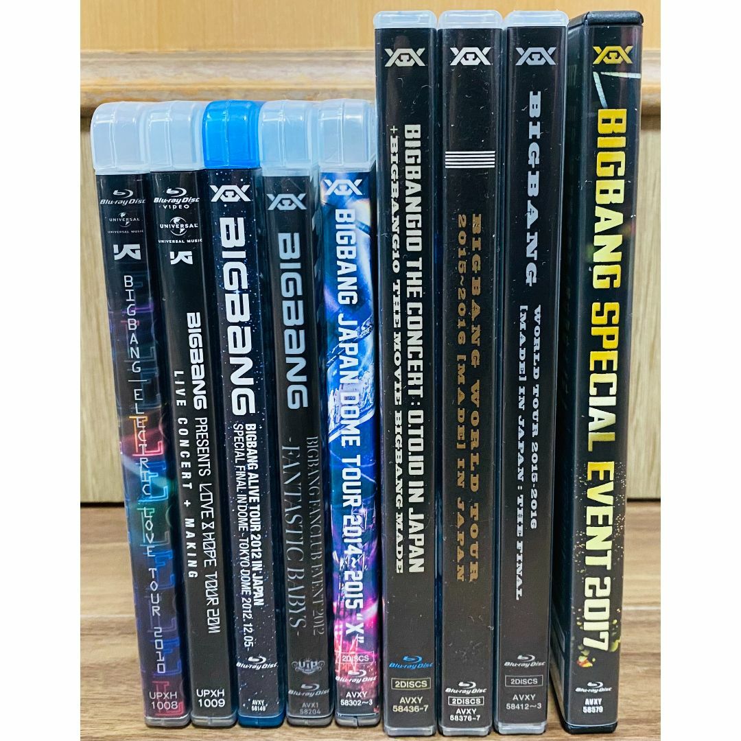 BIGBANG ライブ Blu-ray 9枚セット まとめ売りの通販｜www.k4fashion.com