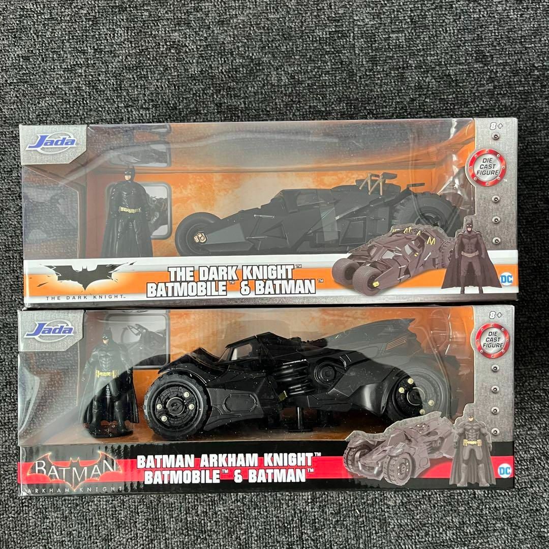 Jada バットマン フィギュア バットモービル 未使用保管品 2点セットの