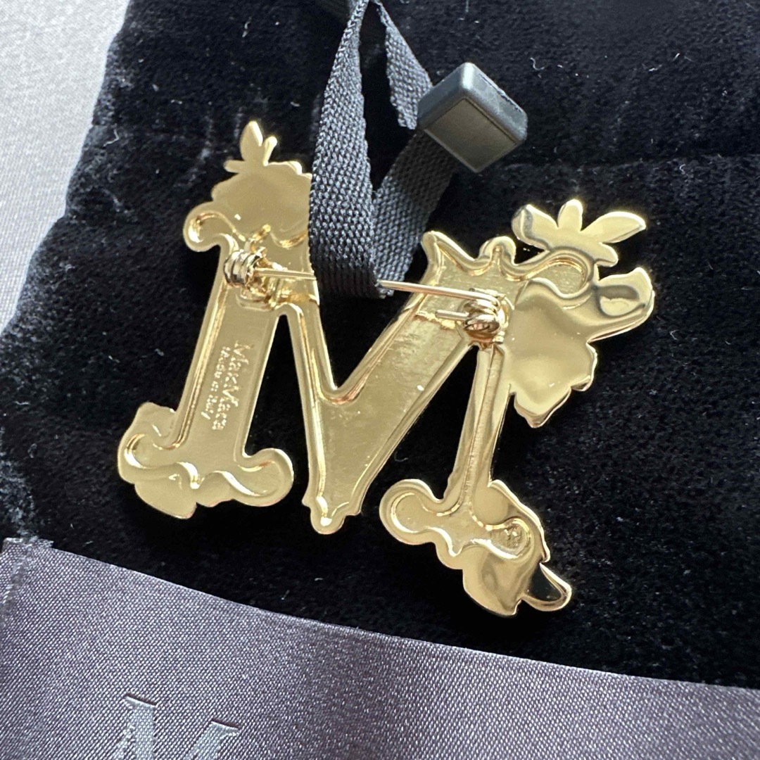 Max Mara - 25SS新作 新品MaxMara クリスタルブローチ フローラルの