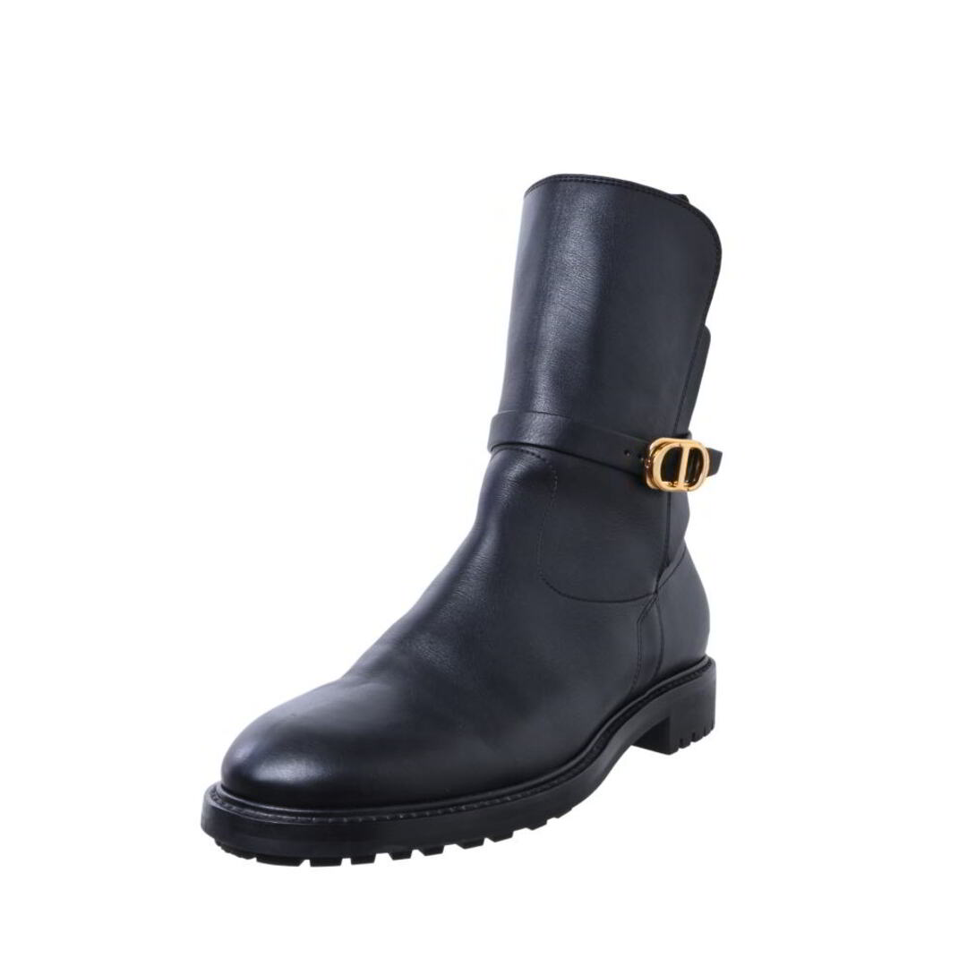 Christian Dior - Christian Dior レザー CDバックル ショーツ ブーツ