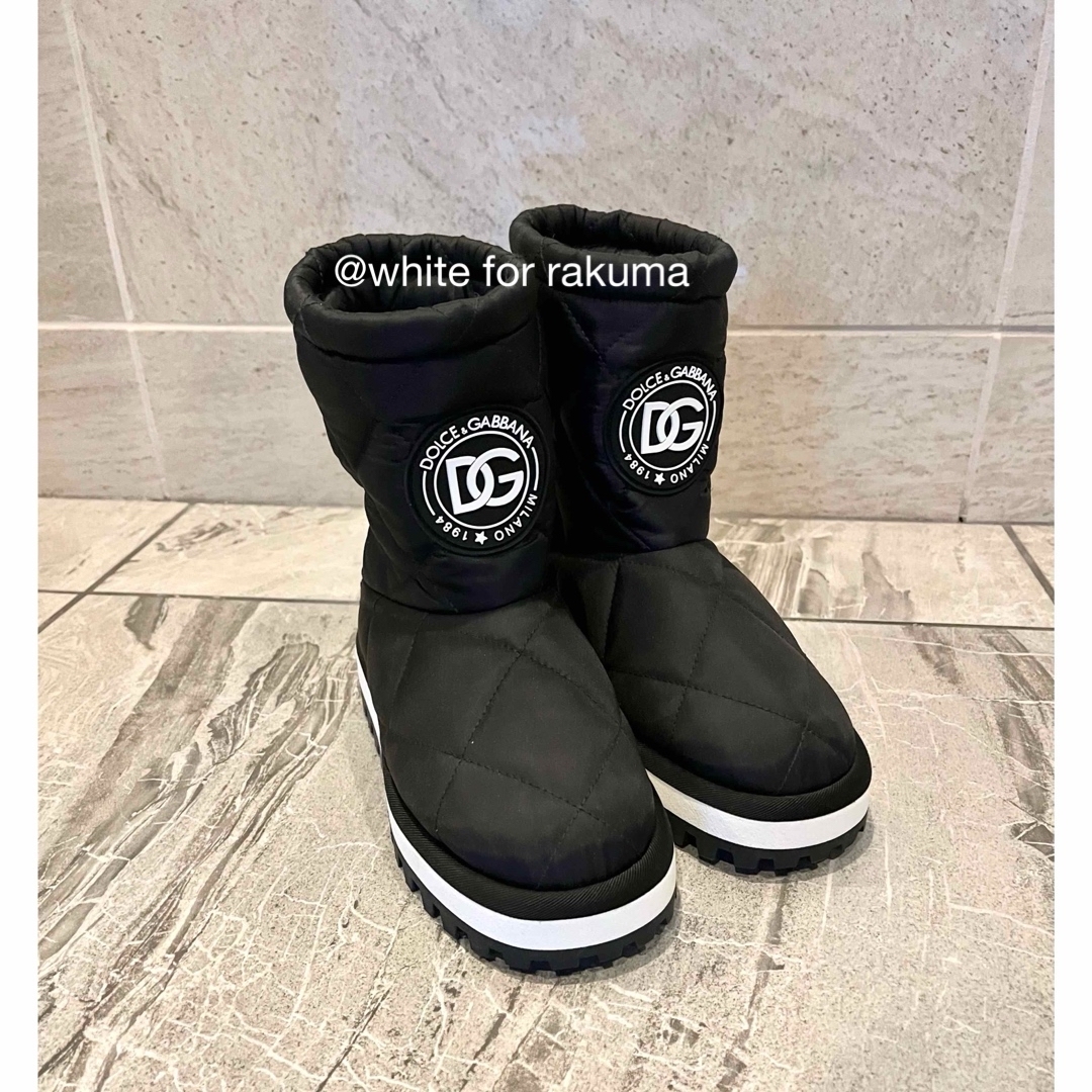 DOLCE&GABBANA - 新品未使用 定価13万 DOLCE&GABBANA ロゴブーツ