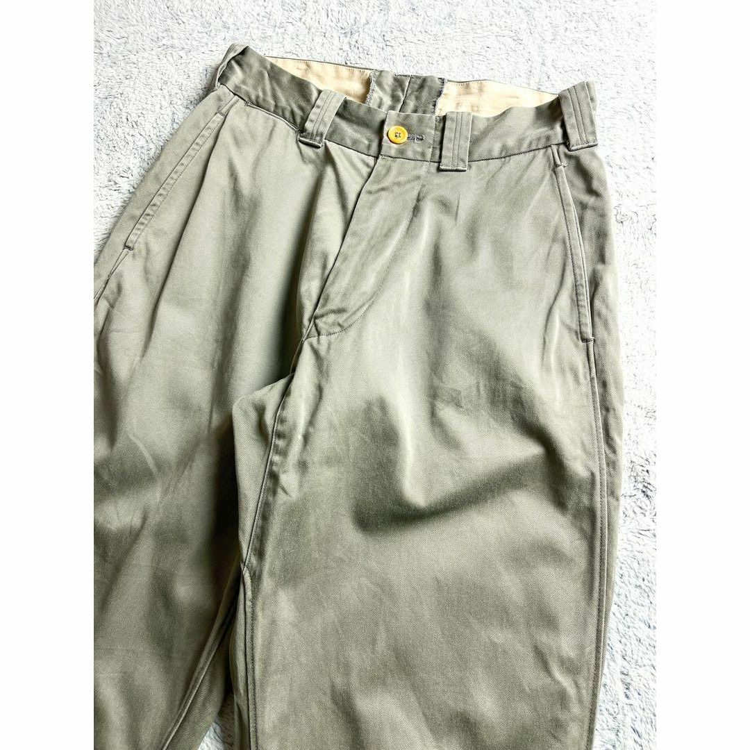 45R】45rpm コットン100% ウエポンチノの908ポッポパンツ 1