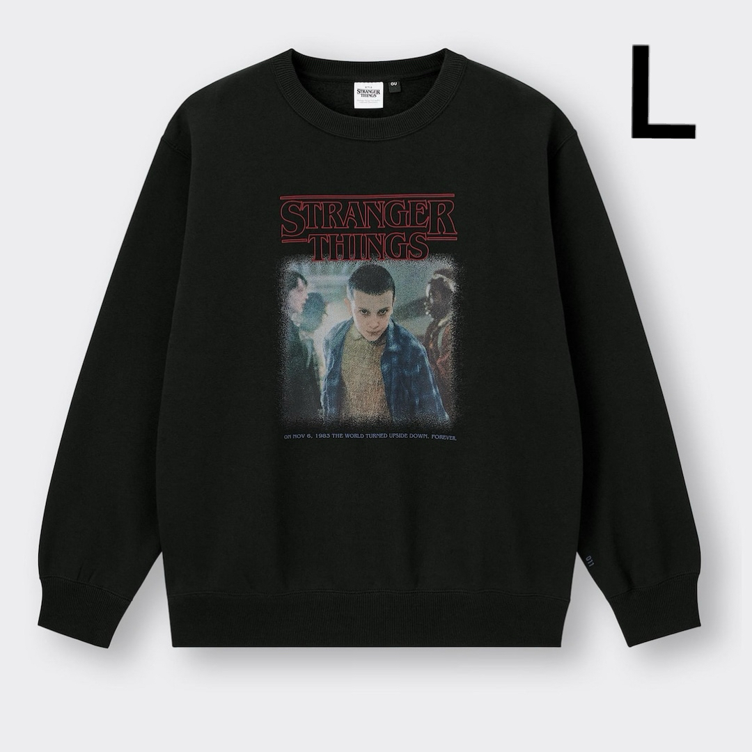 GU - 【新品】GU ストレンジャーシングス スウェット トレーナー L