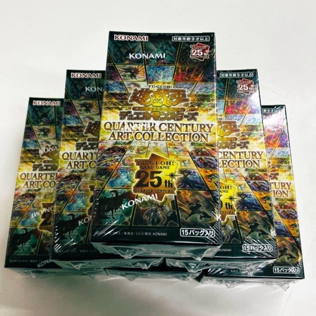 遊戯王QUARTER CENTURY ART COLLECTION 6ボックス