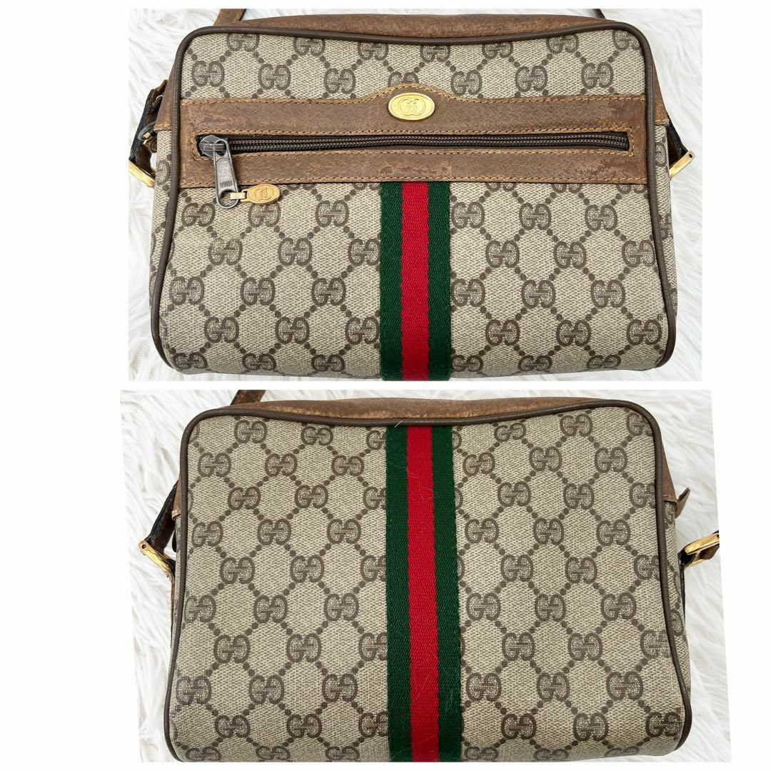 GUCCI - 【レア】グッチ オールドグッチ シェリーライン ショルダー