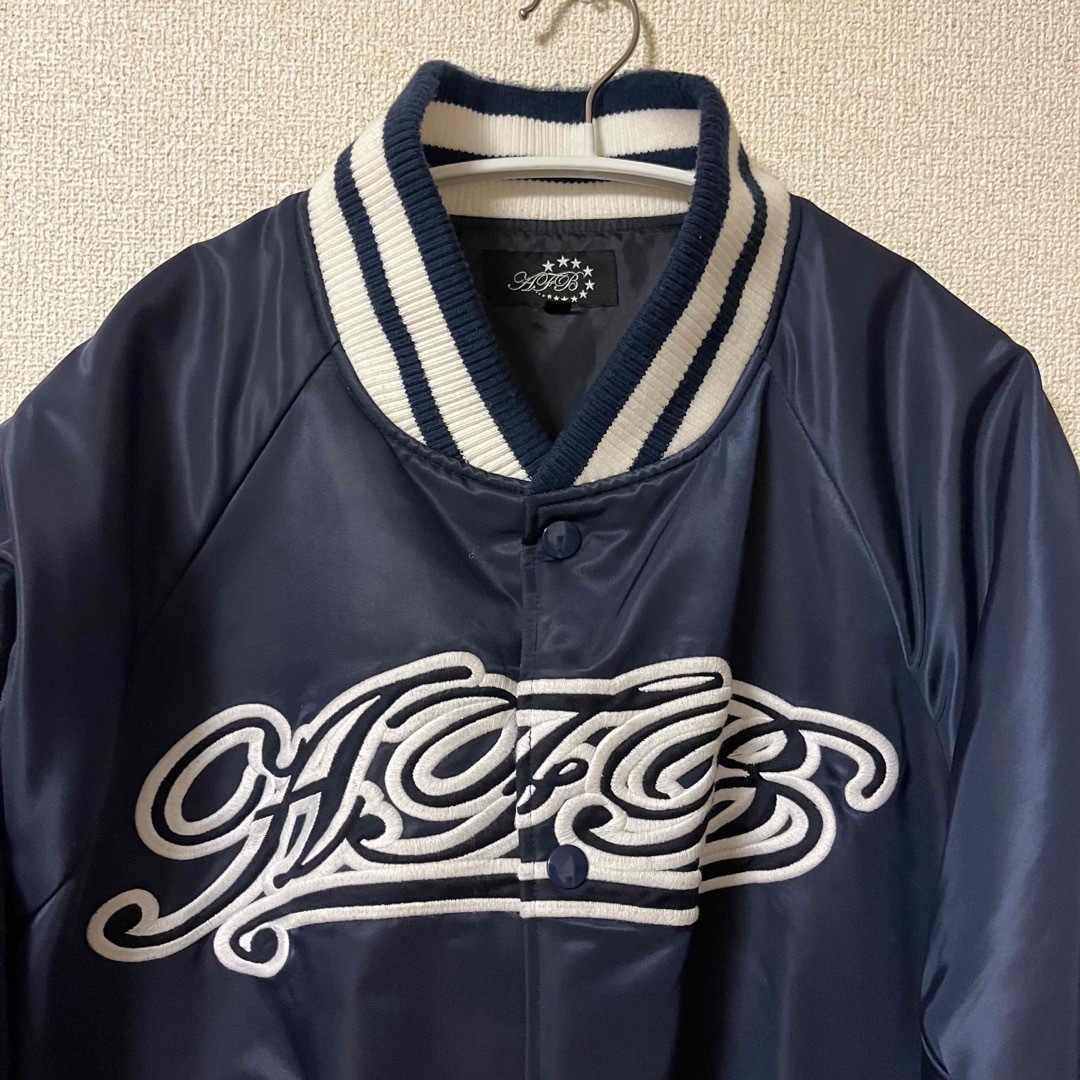 AFB ナイロンスタジアムジャケット XLの通販 by ABC｜ラクマ