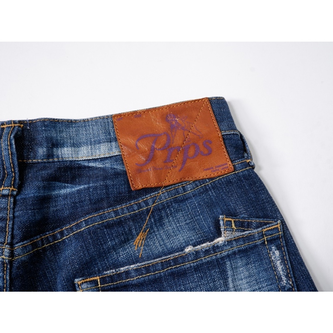 Prps - Prpsピーアールピーエス 紫製品 日本製 ビンテージ加工