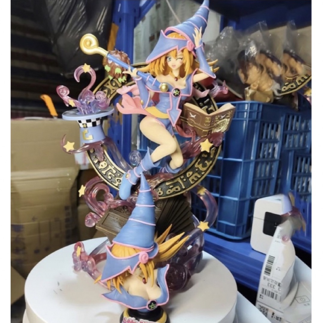 遊戯王 ブラックマジシャンガール PVC製 フィギュアガレージキットの