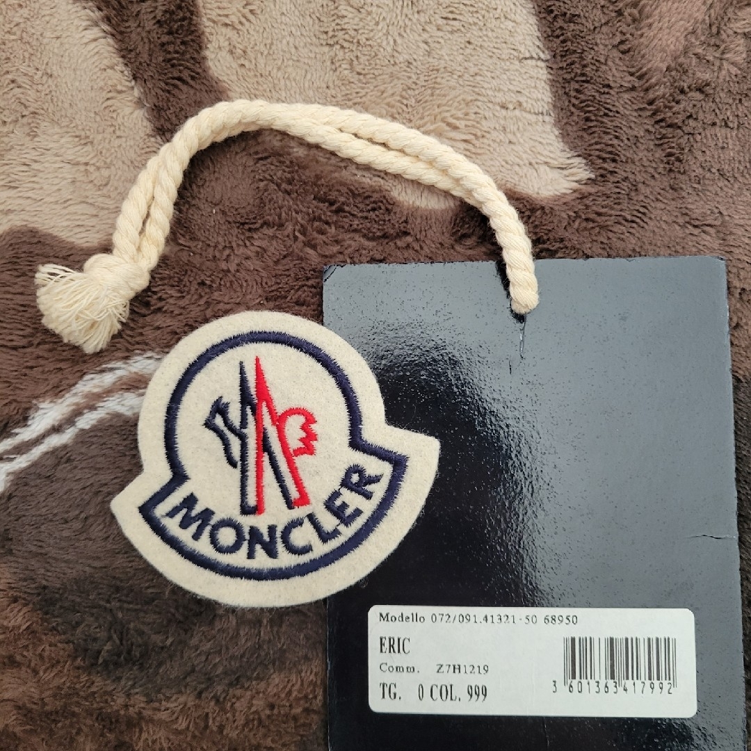MONCLER - BIGサイズ❗MONCLER モンクレール 刺繍ロゴワッペンのみの